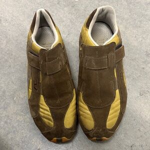 Diesel Men's Sneakers in Brown and Yellow